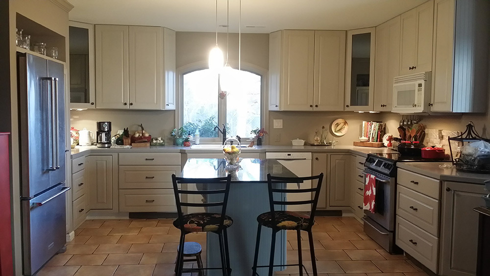 Kitchen Refacing With Upgrades After Three
